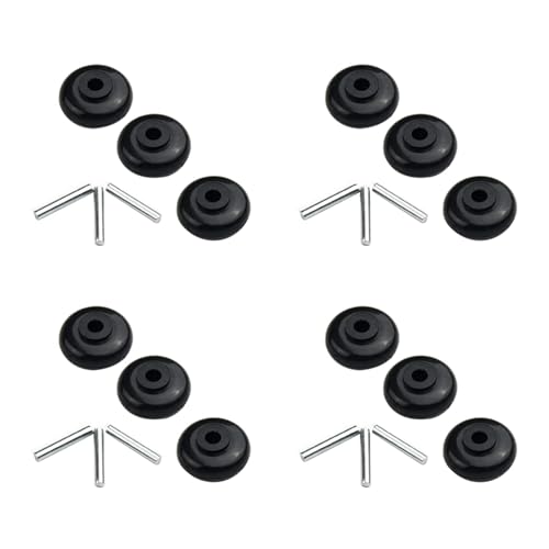 12 X Achsen Und Rollen, Motorisierte Köpfe, Kleine Wellenräder, Kompatibel Mit Dyson, Ersatz for Staubsauger-Powerheads von ZIOAMWBHZ