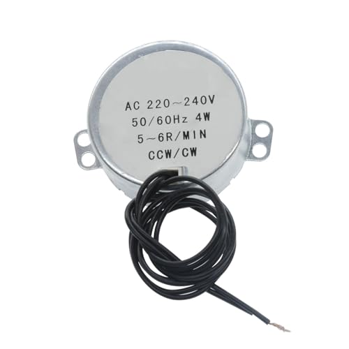 AC 220-240 V 50/60 Hz Synchronmotor 5-6 U/min Robustes Drehmoment 4 W CW/CCW TYC-50 AC 220 V 240 V Motor Synchronmotor AC 220-240 V 50/60 Hz Synchronmotor 5-6 U/min Robustes Drehmoment 4 W CW/CCW TYC-50 AC 220 V 240 V Motor Synchronmotor von ZIOAMWBHZ