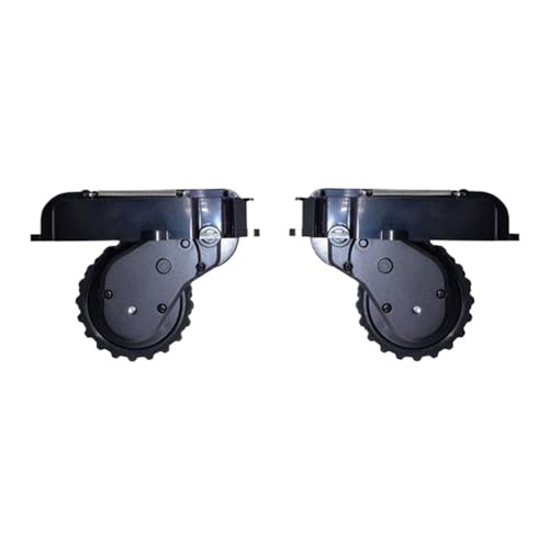Antriebsräder for Roboter-Vakuummotoren, Kompatibel Mit Xiaomi, Mop P Pro 2S STYTJ02YM MVXVC01-JG 3C S10, Kompatibel Mit Viomi, V2 Pro V-RVCLM21B(Black-L and R) von ZIOAMWBHZ
