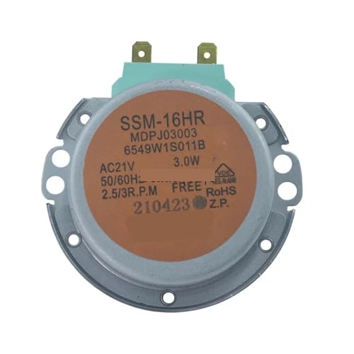 Drehtellermotor For Mikrowellenherde, 21 V, Drehtellermotor SSM-16HR Serie 6549W1S011B Drehtellermotor For Mikrowellenherde, 21 V, Drehtellermotor SSM-16HR Serie 6549W1S011B von ZIOAMWBHZ