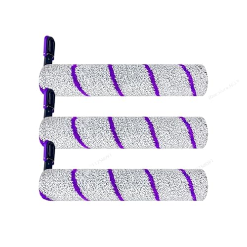Ersatzteile for Die Rollenbürste, Kompatibel Mit Narwal S20 Pro, Kompatibel Mit Rowenta, X-Clean 10 Staubsauger-Mopp-Zubehör(3PCS) von ZIOAMWBHZ