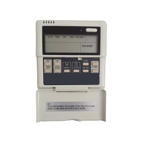 Kabelgebundene Klimaanlagensteuerung, Kompatibel Mit Midea, KJR-27B KJR-10B/DPBG(T)-TJ(A) KJR-12B/DP(T)-TJ KJR-12B/DP(T)-E-2 von ZIOAMWBHZ