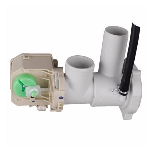 Kompatibel Mit Haier, Trommelwaschmaschinen-Entwässerungsmotor, Traktor-Entwässerungspumpe 0020809284A, Unteres Entwässerungsventil XPQ-8 von ZIOAMWBHZ
