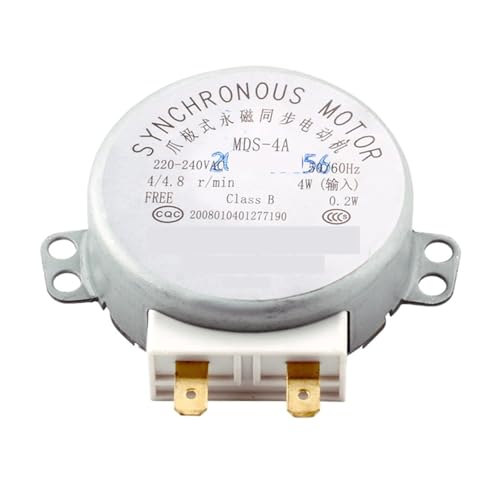 Kompatibel Mit Midea, Mikrowellenherd-Teile, Synchronmotor-Tablettmotoren For Mikrowellenherde MDS-4A AC220-240V 4W 50/60Hz Kompatibel Mit Midea, Mikrowellenherd-Teile, Synchronmotor-Tablettmotoren For Mikrowellenherde MDS-4A AC220-240V 4W 50/60Hz von ZIOAMWBHZ