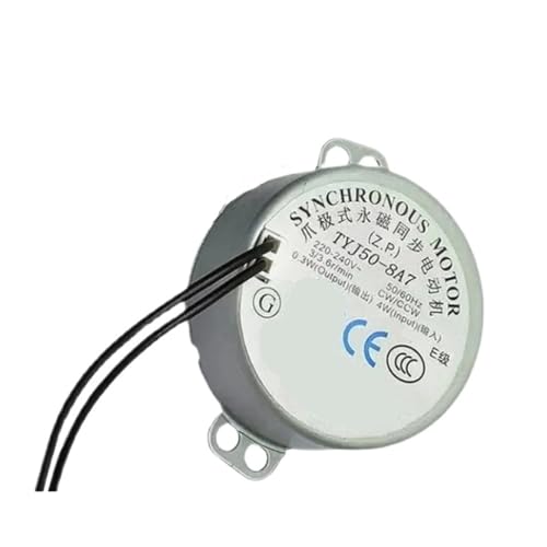 Kompatibel Mit Midea, Synchronmotor For Elektrische Drehteller Der Mikrowelle TYJ50-8A7, 220–240 V, 50 Hz, 4 W, Teile For Tablett-Luftgebläse von ZIOAMWBHZ