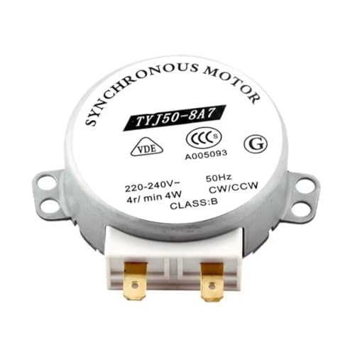 Mikrowelle TYJ50-8A7 Plattenspieler/glas Tablett/tablett Kleine Motor Zubehör, Synchronmotor D-achse Core 220 V von ZIOAMWBHZ