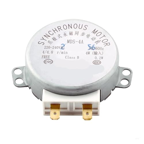 R9UD Mikrowellen-Synchronmotor, Tablettmotoren, 220–240 V, 4 W, 50/60 Hz, kompatibel mit Midea, MDS-4A, Mikrowellen-Drehtellermotor R9UD Mikrowellen-Synchronmotor, Tablettmotoren, 220–240 V, 4 W, 50/60 Hz, kompatibel mit Midea, MDS-4A, Mikrowellen-Drehtellermotor von ZIOAMWBHZ