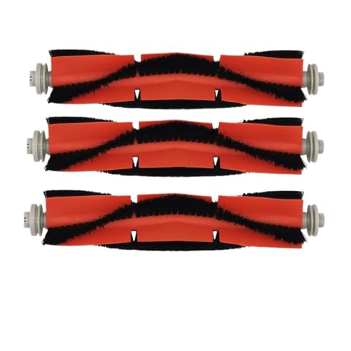Rollenbürsten for Roboterstaubsauger, Ersatzteile, Kehrmaschinen-Ersatzzubehör, Kompatibel Mit Xiaomi, Kompatibel Mit Roborock, S50, S51, S5-Serie(3PCS) von ZIOAMWBHZ