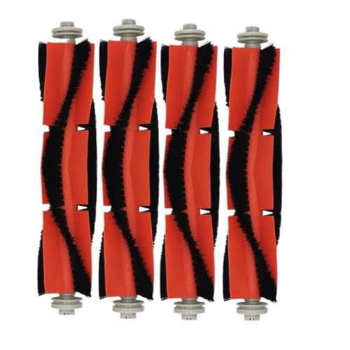 Rollenbürsten for Roboterstaubsauger, Ersatzteile, Kehrmaschinen-Ersatzzubehör, Kompatibel Mit Xiaomi, Kompatibel Mit Roborock, S50, S51, S5-Serie(4pcs) von ZIOAMWBHZ