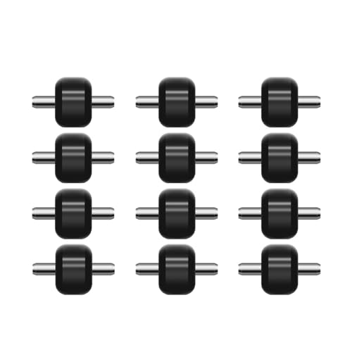 Soft Roller-Teile, Kompatibel Mit Dyson, V6, V7, V8, V10, V11, V15, Staubsauger-Soft-Roller-Kopf, Ersatz for Kleine Räder, Zubehörteil(12PCS) von ZIOAMWBHZ