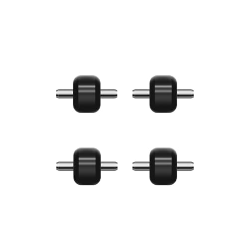 Soft Roller-Teile, Kompatibel Mit Dyson, V6, V7, V8, V10, V11, V15, Staubsauger-Soft-Roller-Kopf, Ersatz for Kleine Räder, Zubehörteil(4pcs) von ZIOAMWBHZ