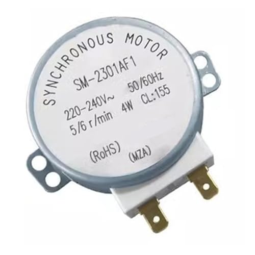 Universal-Drehtellermotor For SM-2301AF1 Mikrowellen-Synchronmotor 220 V 5/6 U/min 4 W von ZIOAMWBHZ