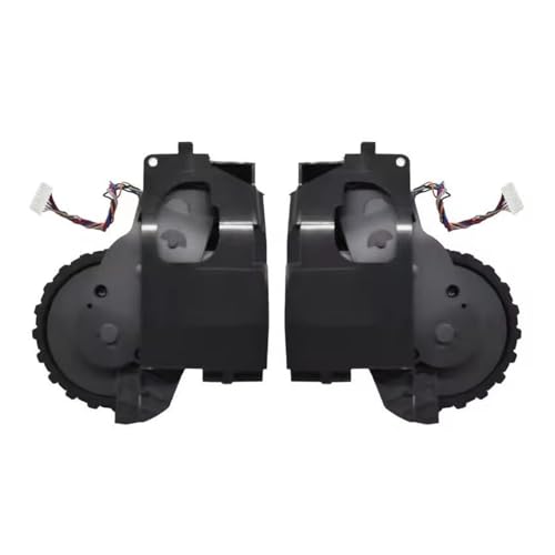 Zubehör Ersatz Passende Links Rechts Räder Teile Roboter Staubsauger, Kompatibel for Roborock, S6 S61 S65 S60 T6(L+R) von ZIOAMWBHZ