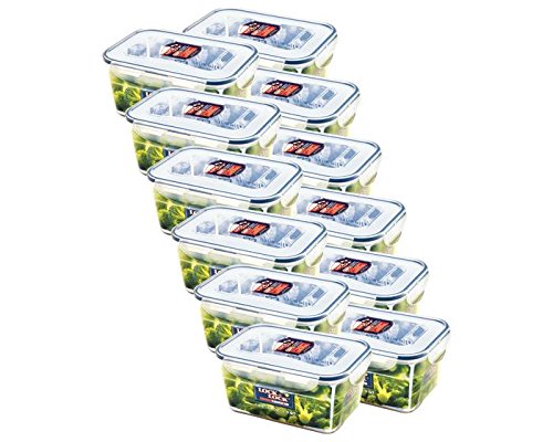 ZIP Premium Frischhaltebox | Frischhaltedose | Gefrierdose | 1,8 Liter | Lock&Lock HPL322-12er Set von ZIP Premium