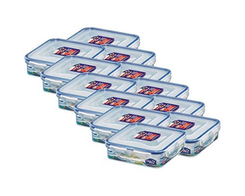 ZIP Premium Frischhaltedose | Vorratsdose | Frischhaltebox | 600 ml | Lock&Lock HPL822-12er Set von ZIP Premium