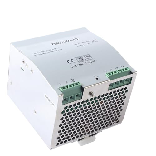 DRP-240W-48V 5A DRP-240-48 DIN-Rail-Switch-Netzteil DRP-240W-24V 10A DR-240-24 ADJ 10% (Size : 100-240V, Color : 48V_240W) von ZIPCOM
