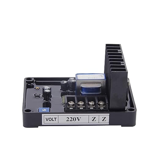ZIPCOM automatischer spannungsregler 50KW GB160 220V AVR ST Generator Automatischer Spannungsregler GB170 380V Dreiphasen-Bürstengenerator-Stabilisator-Steuermodul (Color : GB160 Single Phase) von ZIPCOM