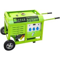 Zipper - stromerzeuger inverter generator 800W 3 x 230V steckdose ZI-STE8000 von Zipper