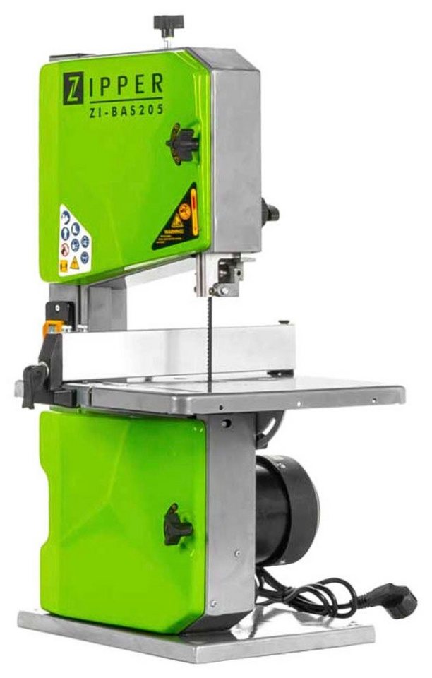 ZIPPER Holzbandsäge »ZI-BAS205«, sichere und zuverlässige Basismaschine mit 250 Watt-Motor Leistung von ZIPPER