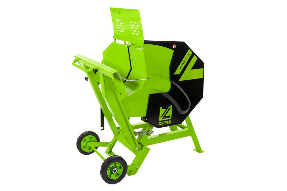 ZIPPER Wippkreissäge ZI-WP500TN, stabiles und großes Fahrwerk von ZIPPER