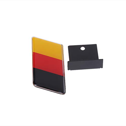 ZIRAN 1pc deutsche Flagge Frontgrill Aufkleber Emblem Abzeichen für Golf von ZIRAN