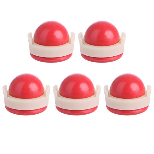 ZIRAN 5Pcs Vergaser Oil Primer Bulb Pump Cup für Briggs & Stratton 494408 Rasenmäher Rasenmäher Rot & Weiß von ZIRAN