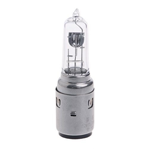 ZIRAN Motorrad DC 12V 35W BA20D Scheinwerfer Halogen Xenon Birne Weißlicht von ZIRAN