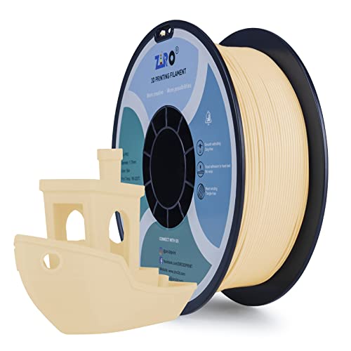 ZIRO PLA Filament 1.75mm, 3D Drucker Filament PLA Basic Color Series 1.75mm 1kg (2.2lbs), Maßgenauigkeit +/- 0.03mm, Haut von ZIRO