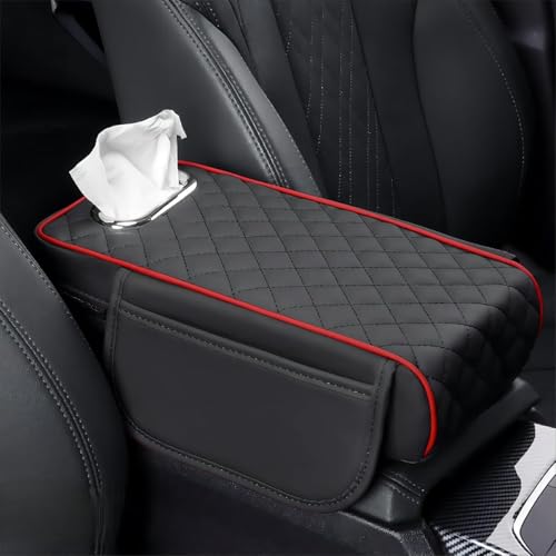 ZIRTUS Auto-Armlehnen-Kissen für Opel Grandland/Grandland Business Edition/Design Line/GS Line/Elegance/Business Elegance/Ultimate/GLX IBRIDO Plug-in 2017-2022, Mittelkonsole Auto Armlehnenschoner von ZIRTUS