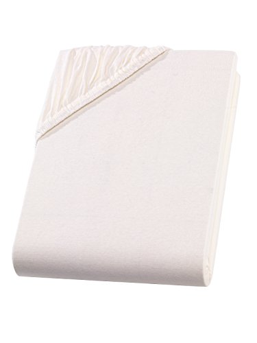 Spannbettlaken Topper 180x200-200x200 cm. Jersey Spannbetttuch 100% Baumwolle – Boxspringbett Topper Spannbettlaken für Matratzentopper bis 10 cm Matratzenhöhe Komfortables Bettlaken Natur Spannbettlaken Topper 180x200-200x200 cm. Jersey Spannbetttuch 100% Baumwolle – Boxspringbett Topper Spannbettlaken für Matratzentopper bis 10 cm Matratzenhöhe Komfortables Bettlaken Natur von ZIRVEHOME