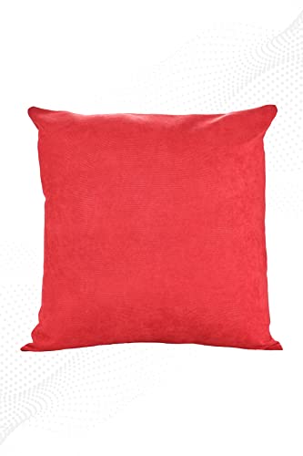 ZIRVEHOME Kissenbezug Dekorative Kissenhülle 2er Set 40x40 cm Rot von ZIRVEHOME