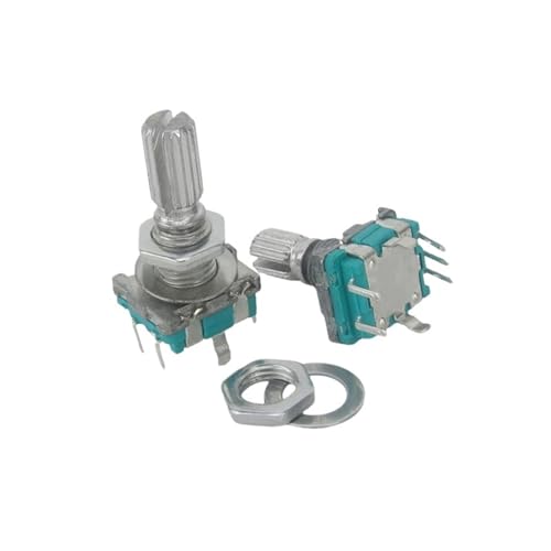 1-10PCS 20 Position 360 Degree Rotary Encoder EC11 W Push Button 5Pin Handle Long 15/20MM With A Built In Push Button Switch(20MM Half handle,10PCS) von ZIRXPODSE