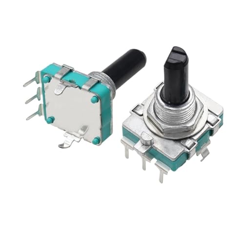1PC EC16 Rotary Encoder 24 Position Pulse Digital Rotary 3Pin Amplifier Volume Switch Induction Cooker Switch 15/20MM Half Shaft(Full axis 15mm) von ZIRXPODSE