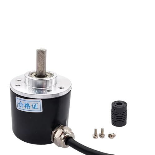 38S6G5-B-G24N Rotary Incremental Encoder AB 2 Phase Connection 50/100/200/360P/R 5-24V Solid Shaft DC Open Collector Output(400P R) von ZIRXPODSE