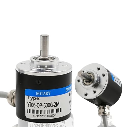 Photoelectric Incremental Rotary Encoder 38S6G5-B-G24N 50/100/200/360/400/500/600PPR AB 2 Phase DC8-24V NPN PNP Optical Encoder(400PPR,AB 2 Phase PNP) von ZIRXPODSE