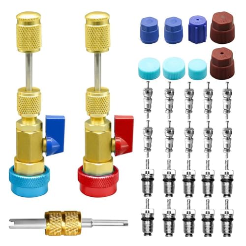 ZIRYXQ Auto Ventil Core Remover Installer Tool R134a R22 R410 Ventil Core Remover Tool Sys Kit für Auto Klimaanlage Installer q2C2 ZIRYXQ Auto Ventil Core Remover Installer Tool R134a R22 R410 Ventil Core Remover Tool Sys Kit für Auto Klimaanlage Installer q2C2 von ZIRYXQ