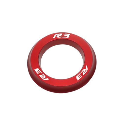 ZISEcoc Motorrad-Modifikation Schlüssellochring Elektrischer Schalter Schloss Ring Abdeckung Dekorative Abdeckung Kompatibel mit R3 2013-2020 von ZISEcoc