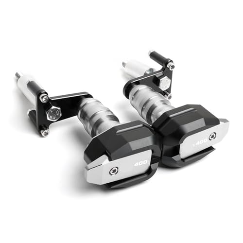 ZISEcoc Motorrad-Modifikationskarosserie, Anti-Drop-Gummistoßstange, Anti-Drop-Ball, kompatibel mit 400 Z400 2018–2024 von ZISEcoc
