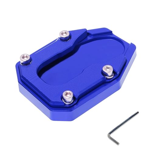 ZISEcoc Motorradmodifikation CNC-Seitenständer-Vergrößerungspolster Seitenstütze Verbreiterung Vergrößerter Sitz Kompatibel mit RKS150 Racing X 150 von ZISEcoc