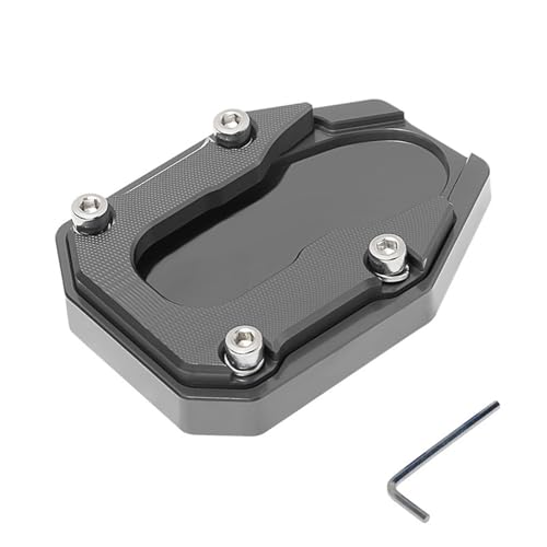 ZISEcoc Motorradmodifikation CNC-Seitenständer-Vergrößerungspolster Seitenstütze Verbreiterung Vergrößerter Sitz Kompatibel mit RKS150 Racing X 150 von ZISEcoc