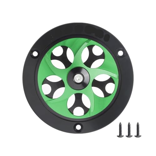 ZISEcoc Motorradmodifikation Motorlüfterabdeckung Verteilt Heißluftklingenabdeckung Dekorative Abdeckung Kompatibel mit UU125 UY125 UE125 von ZISEcoc