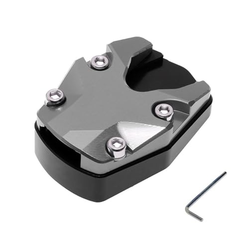 ZISEcoc Motorradmodifikation Seitenhalterung Fußstütze Verdicktes Pad Verbreitertes Zubehör Kompatibel mit UHR150 von ZISEcoc