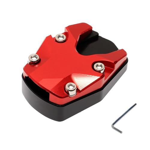 ZISEcoc Motorradmodifikation Seitenhalterung Fußstütze Verdicktes Pad Verbreitertes Zubehör Kompatibel mit UHR150 von ZISEcoc