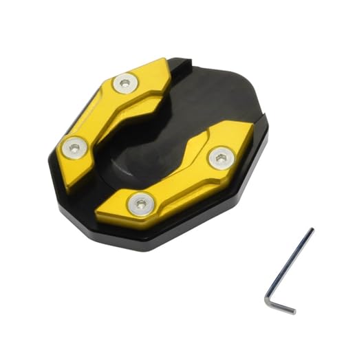 ZISEcoc Motorradmodifikation Seitenstütze Vergrößerte Sitzstütze Anti-Rutsch-Fußpolster Kompatibel mit NMAX155 XMAX300 GSX250R ZISEcoc Motorradmodifikation Seitenstütze Vergrößerte Sitzstütze Anti-Rutsch-Fußpolster Kompatibel mit NMAX155 XMAX300 GSX250R von ZISEcoc