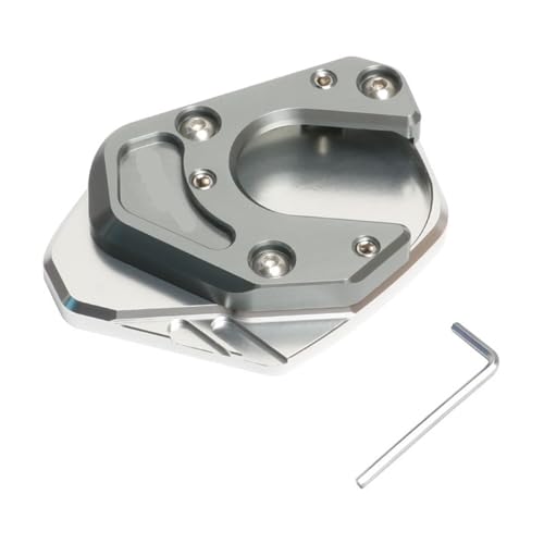 ZISEcoc Motorradmodifikation Verbreiterte Fußstützbasis Anti-Rutsch-Seitenstützzubehör Kompatibel mit 701/401Enduro von ZISEcoc