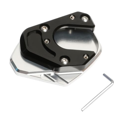 ZISEcoc Motorradmodifikation Verbreiterte Fußstützbasis Anti-Rutsch-Seitenstützzubehör Kompatibel mit 701/401Enduro ZISEcoc Motorradmodifikation Verbreiterte Fußstützbasis Anti-Rutsch-Seitenstützzubehör Kompatibel mit 701/401Enduro von ZISEcoc