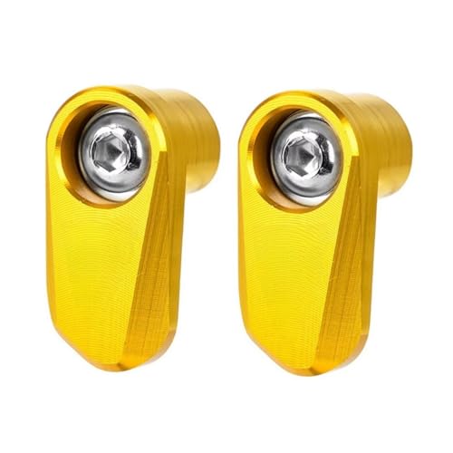 ZISEcoc Motorradmodifikation Vorder- und Hinterrad-ABS-Sensor-Schutzabdeckung Kompatibel mit MT03 MT07 MT09 MT10 von ZISEcoc