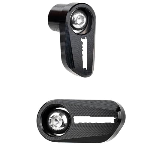 ZISEcoc Motorradmodifikation Vorder- und Hinterrad-ABS-Sensor-Schutzabdeckung Kompatibel mit TMAX560 TMAX530 SX/DX 2017-2024 von ZISEcoc