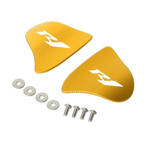 ZISEcoc Motorradmodifikation Windschutzscheibengetriebene Spiegeleliminatoren Kappe Spiegellochabdeckung Kompatibel mit R1 R1M 2020-2024 von ZISEcoc