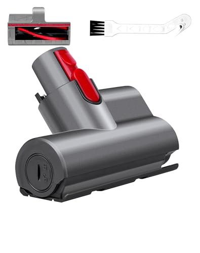 Mini Turbinendüse Kompatibel mit Dyson V7 V8 V10 V11 V15 Staubsauger, Ersatzbürste Bürste Ersatzteile Bürstenrolle für Matratze Sofa Autositz Entfernt Milben und Staubwischen von ZITFRI
